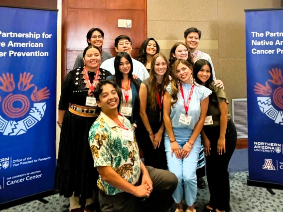 Picture of EHS-RISE students posing for a group photo