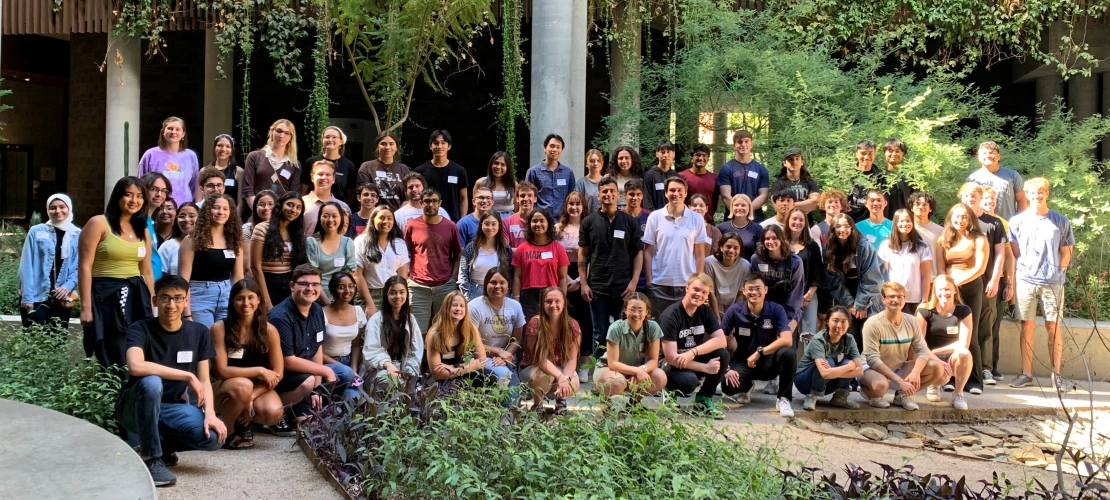 Group picture of students at 2023 UBRP Orientation