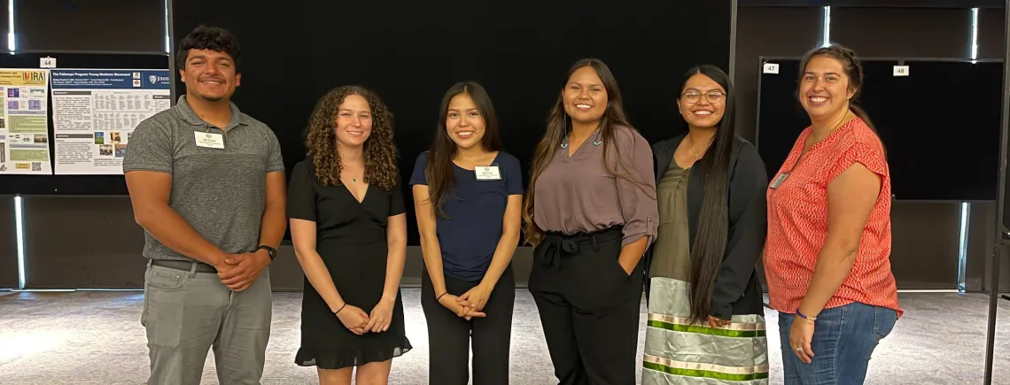 Group picture of EHS-RISE and NACP students at the 2023 SING Consortium