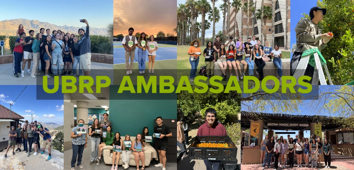 Collage of UBRP Ambassadors