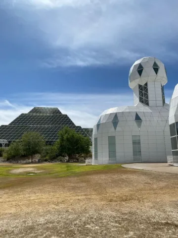 Biosphere 2 during the day