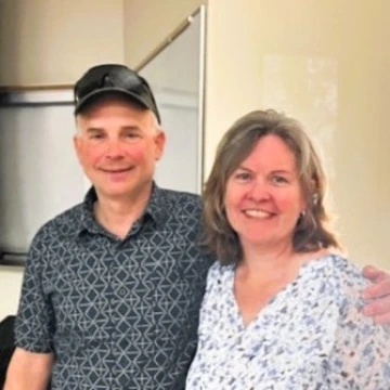 Picture of Michael Kuhns and Joyce Schroeder