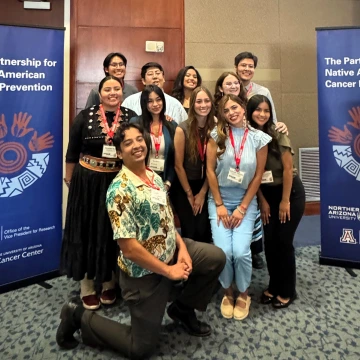 Group picture of EHS-RISE and NACP students
